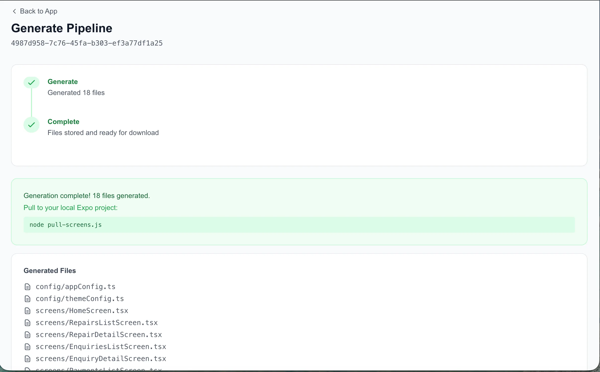 Haiko Studio — screen design and preview